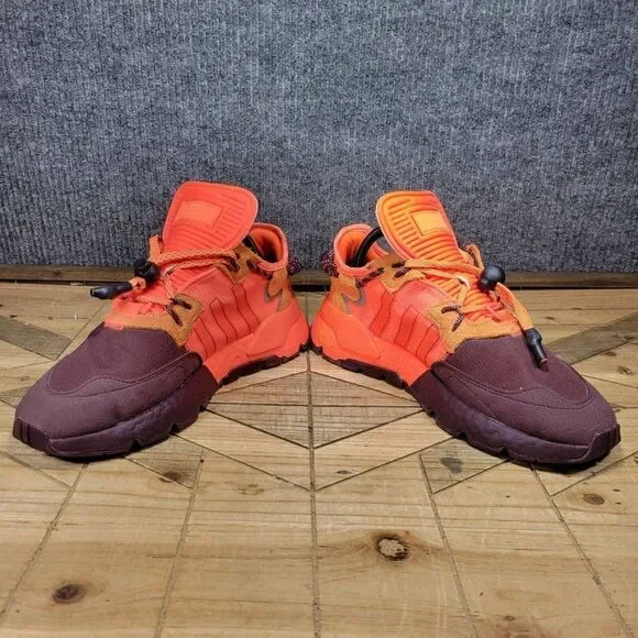 EUC Adidas X Ivy Park Nite Jogger 2020 FX3158 Orange Maroon - Size 9.5, Beyonce - Picture 7 of 13